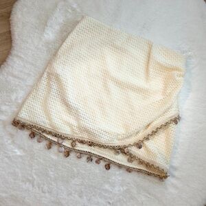 Fashion Nova Cream Mini Skirt